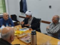 حضور مسئول دفتر نماینده ولی‌فقیه مرکز تحقیقات کشاورزی مازندران در پژوهشکده اکولوژی دریای خزر بمناسبت هفته پژوهش