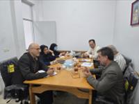 نشست ریاست پژوهشکده  با مدیر اداره ترویج جهاد کشاورزی استان مازندران